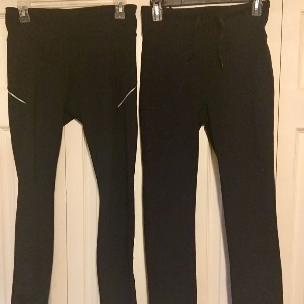 Lululemon (size 6) & Lorna Jane (m) workout pants